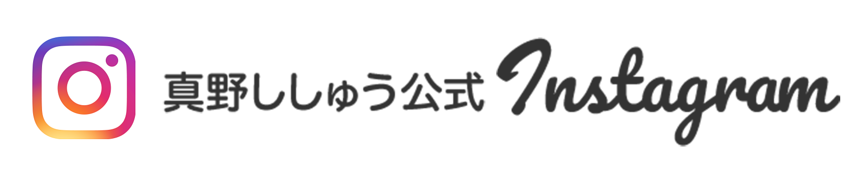 真野ししゅう公式Instagramアカウント